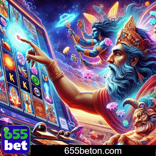 Imagem promocional do login da 655BET